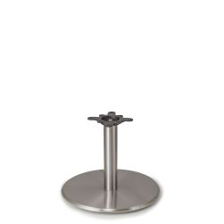 Argent-22 Satin Chrome Table Base - Coffee Table Height (18")