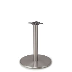 Argent-22 Satin Chrome Table Base - Dining Height (28")