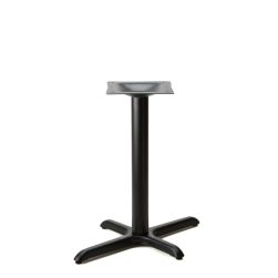 Braga-2230 Stamped Steel Black X Style Table Base