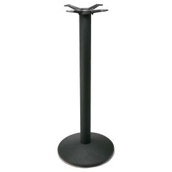 C17 Black - Extra Heavy Weight Table Base - Bar Height (41")