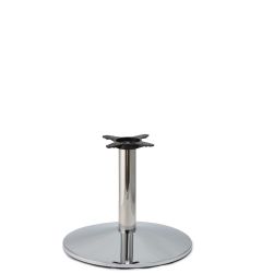 CR22 Chrome - Medium Weight Table Base - Coffee Table Height