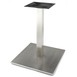 RSQ540 - Stainless Steel Table Base - Coffee Table Height (18")