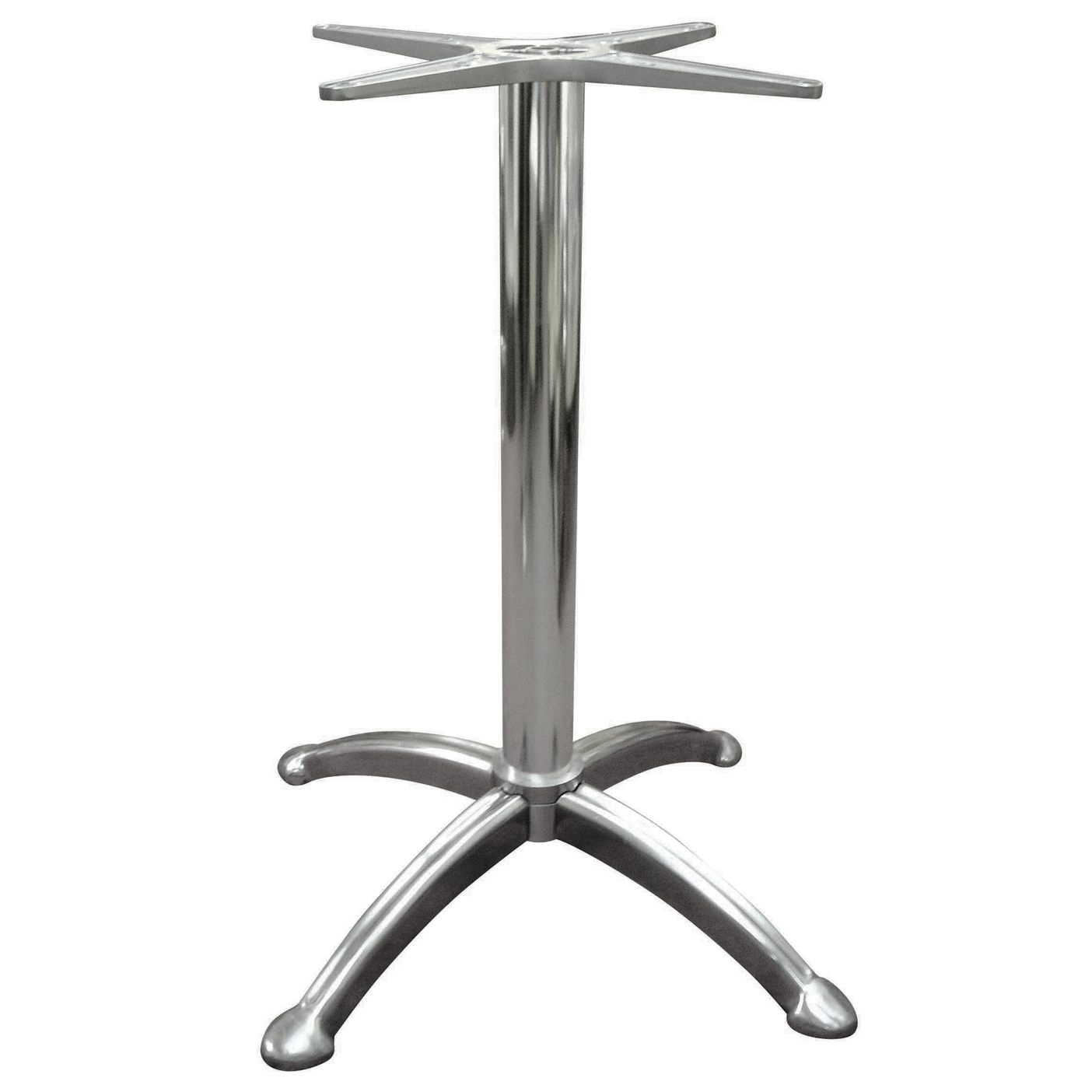 Commercial 30x30 Table Base - Black Finish For Standard & Bar Height Tables
