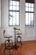 Brasserie 4 Black Cast Iron Vintage Bar Height Table Base 