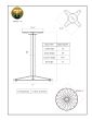 D17 Black Table Base - Specifications