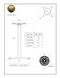 E20 Black Table Base - Specifications