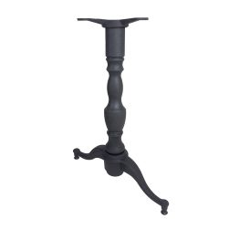 L22T Black Table Base - Dining Height (27 7/8")