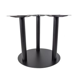 Ravello-29X3 Black Table Base - Bar Height (40 1/4")