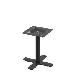 Ravello-17X - Black Table Base - Coffee Table Height (18 1/4")