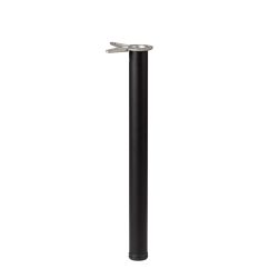 Hamburg Table Leg - Matte Black Counter Height (34 1/4")