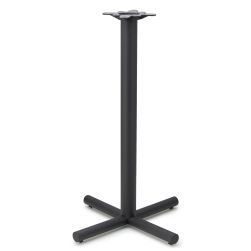 AS26 Black Table Base - 3" Diameter Column - Bar Height