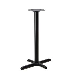 Braga-2230 Bar Height Black X Style Table Base