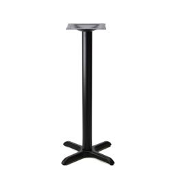Braga-22 Black Table Base - Bar Height (40 1/4")