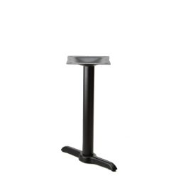 Braga-22T Black T-Style ADA Wheelchair Accessible Table Base