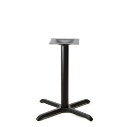 Braga-30 Black Table Base - Dining Height (28 1/4")