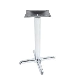 Braga-2230 Chrome Table Base - Bar Height (40 1/4")