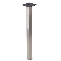 BX2 Stainless Steel Table Leg
