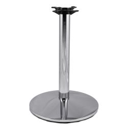 CR20 Chrome Table Base - Coffee Table Height (18")