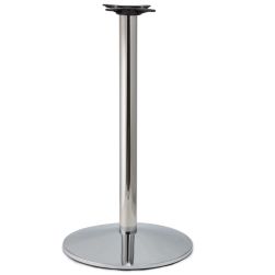 CR22 Chrome - Medium Weight Table Base - Bar Height