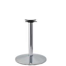 C22 Chrome - Medium Weight Table Base - Dining Height