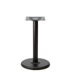 Faro-18 Stamped Steel Black Disc Style Table Base