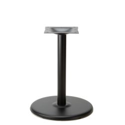 Faro-22 Stamped Steel Black Disc Style Table Base
