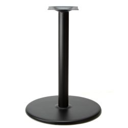 Faro-22 Stamped Steel Black Disc Style Table Base Bar Height