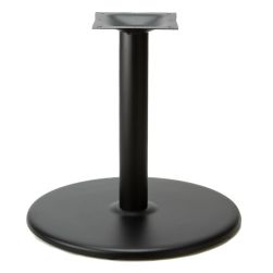 Faro-30 Stamped Steel Black Disc Style Table Base