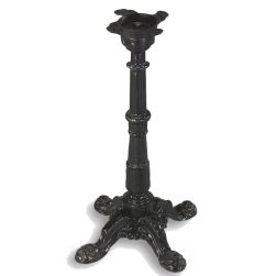 J17 Semi-Gloss Black Table Base