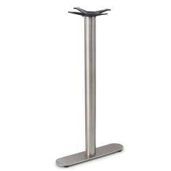 JSX22T Stainless Steel Table Base - Bar Height (40.5")
