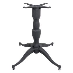 L32X Black Table Base - Dining Height (27 1/4")