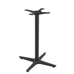 Marin-22 Black Minimalist 4 Prong Table Base