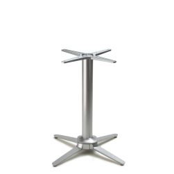 No-Rock Esplanade Metallic Silver - Self-Stabilizing Table Bases