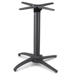 No-Rock Terrace Black - Self-Stabilizing Table Base - Bar Height (40.7")