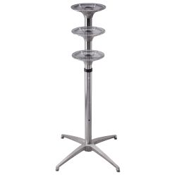 With adjustable height  column
