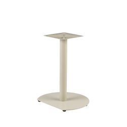 Ravello-22D - D-Style Taupe Table Base