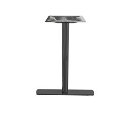 Ravello-22T - Black Table Base - Dining Height (28 1/2")