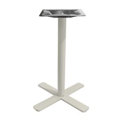 Ravello-22X - Taupe Table Base - Dining Height (28 1/2")