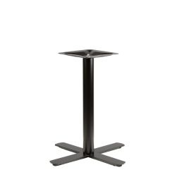 Ravello-22X - Black Table Base - Dining Height (28 1/2")