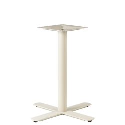 Ravello-22X Taupe X Style Table Base - Dining Height