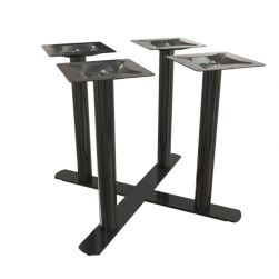 Ravello-40X - Black Table Base - Dining Height (28 1/2")