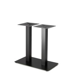 Ravello-1628 Black Table Base - Dining Height (28 1/2")
