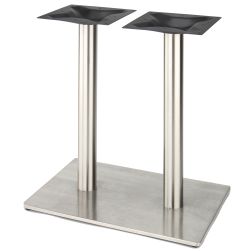RSQ1628 - Stainless Steel Table Base - Coffee Table Height (18")
