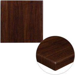 High-Gloss Resin Table Top - Walnut