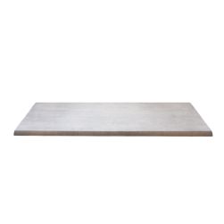 Werzalit Table Top City Faux Cement Finish