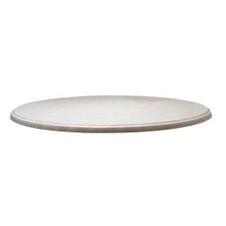 Round Werzalit Table Top Faux Marble Table