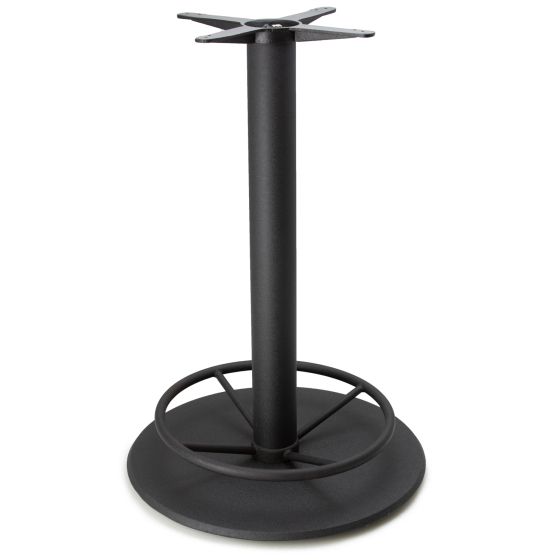 Argent-28 Black Table Base with Footring