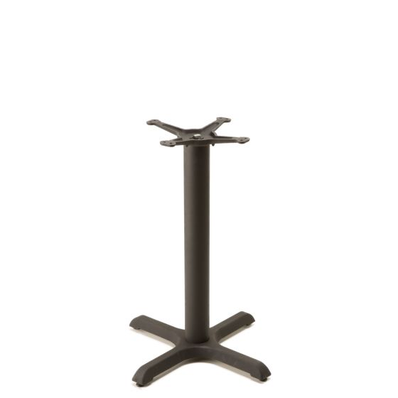 B22 Black Outdoor Table Base Dining Height