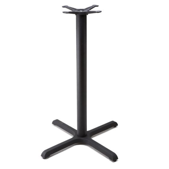 B30 Black Table Base Bar Height