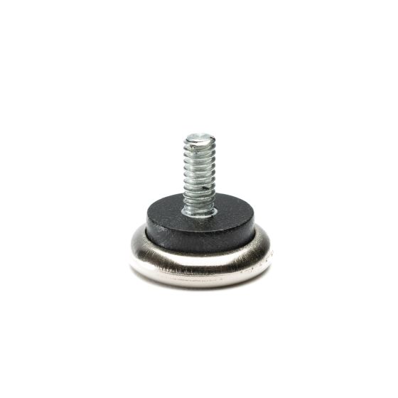 Metal Leveling Glides - 1/4"-20 Thread - Set of 40 Glides 